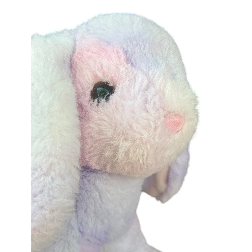 Douglas Toys Dreamie Bunny Soft Plush Stuffed‎ Animal Purple Pink Tie Dye 8